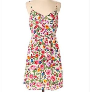 Madewell Floral Silk Cami Dress Size 0